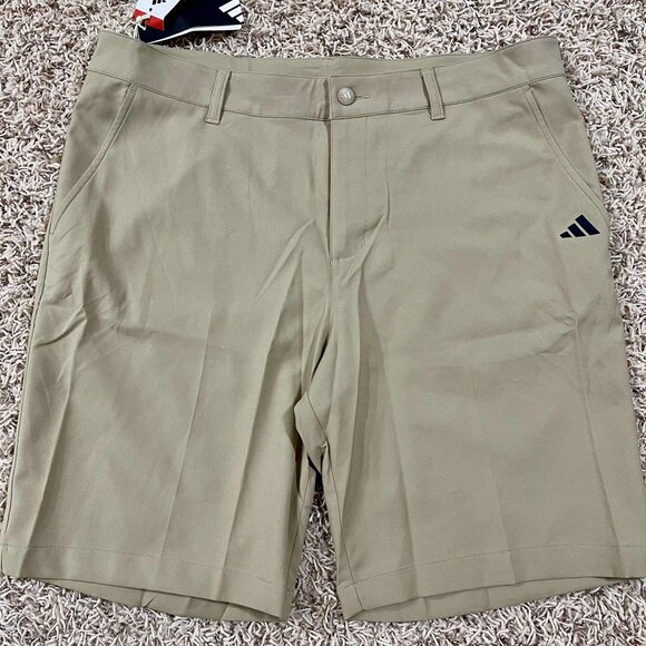 Adidas Men’s Golf Shorts Tan, Size 34 (New) - Picture 1 of 15